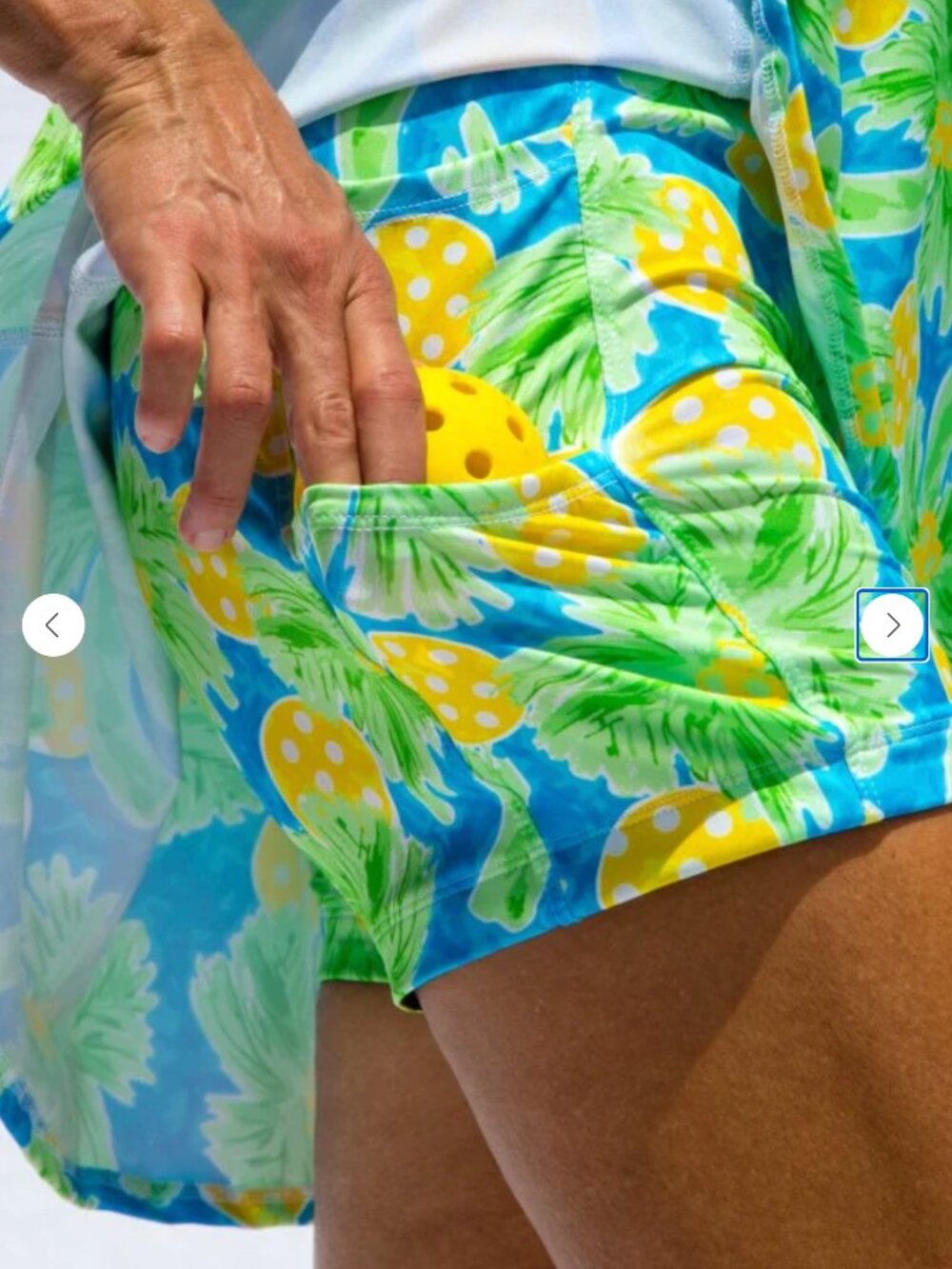 Bella Palms A-Line Skort - Picture 2 of 2